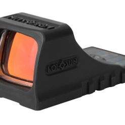 Holosun Technologies, SCS, Green Dot Sight, Non-Magnified, Fits Glock MOS, Green Ring & 2 MOA Dot, Matte Finish, Black, Solar with Internal Battery
