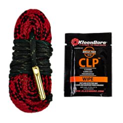 Kleen-Bore, Kwik Kleen, Pull Through Bore Rope Cleaner w/BreakFree, Fits 22LR/223 Remington/556 NATO