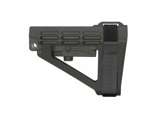 SB Tactical, SBA4, Pistol Stabilizing Brace, Fits AR Carbine Extension, Black, 5 Position Adjustable, Includes Adjustable Nylon Strap - Image 2
