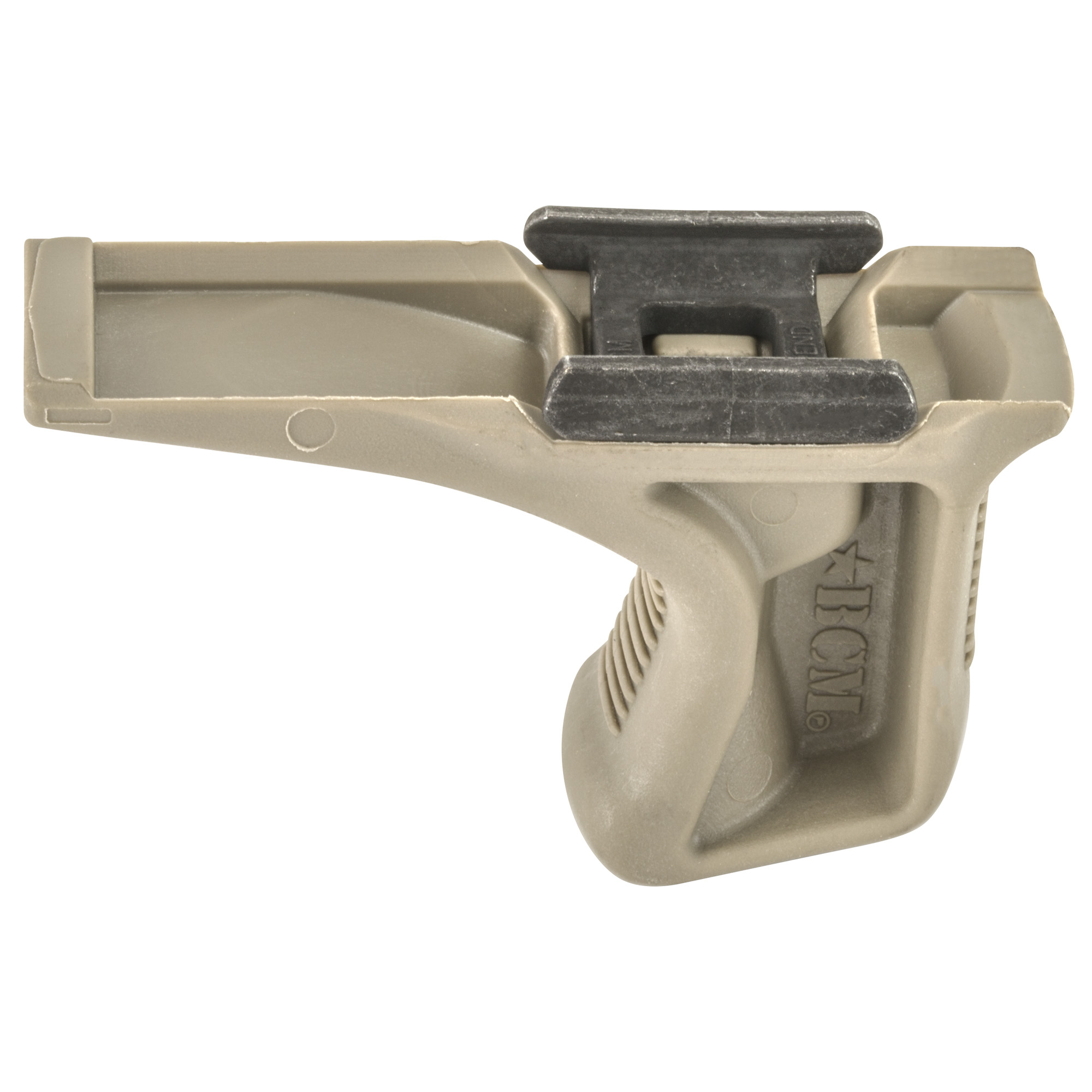 Bravo Company, BCMGUNFIGHTER Kinesthetic Angled Grip, Fits 1913 Picatinny Rail, Flat Dark Earth