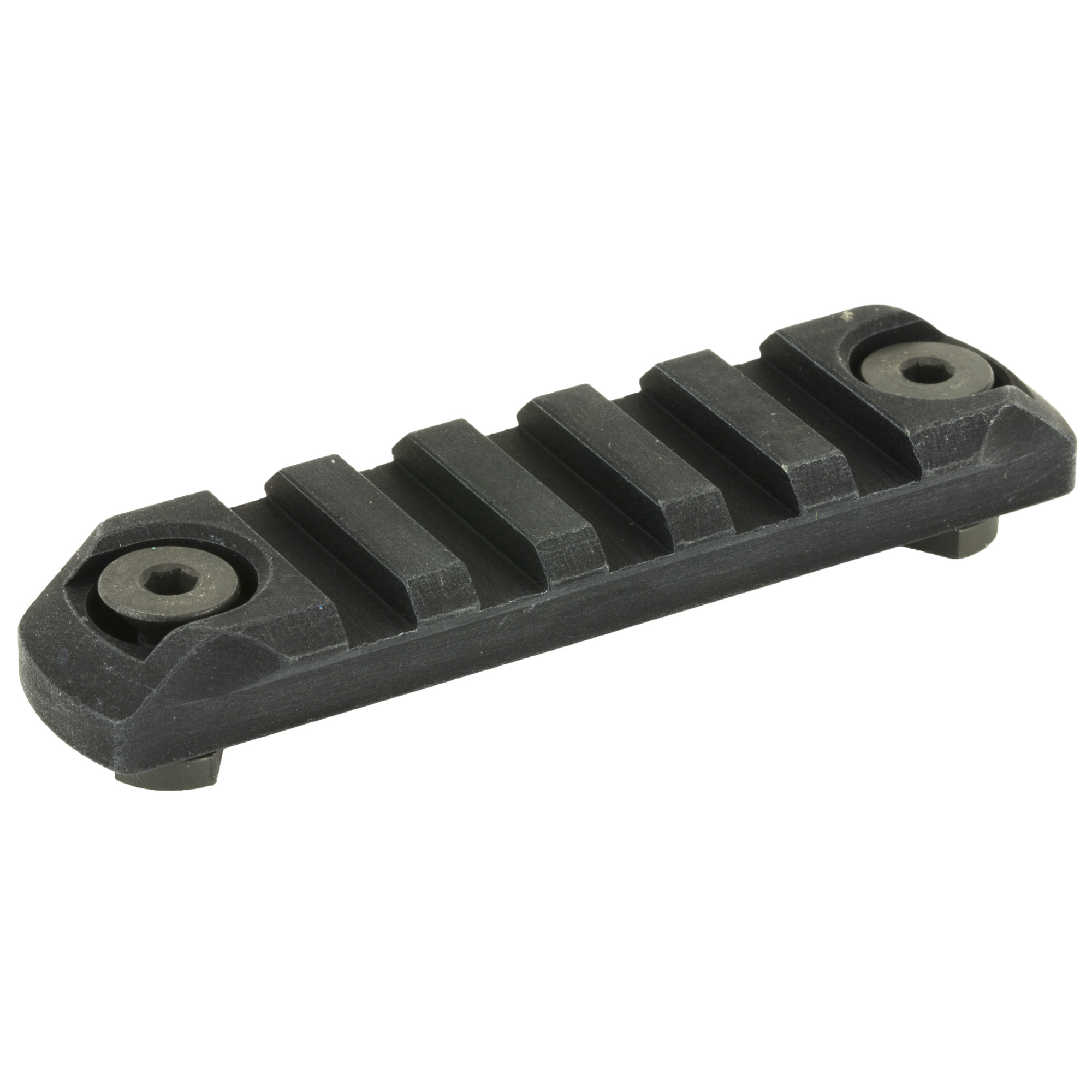 Bravo Company, 3" Aluminum Picatinny Rail Section, MLOK Compatible, Black