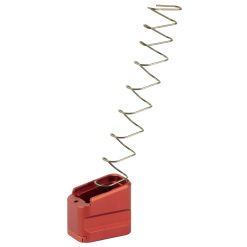 Shield Arms, +5/+4 Magazine Extension, Aluminum, Anodized Finish, Red, Fits Glock 19/23